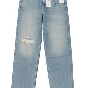 Good American sz 4/27 Good Standard Baggy Jeans Light Blue